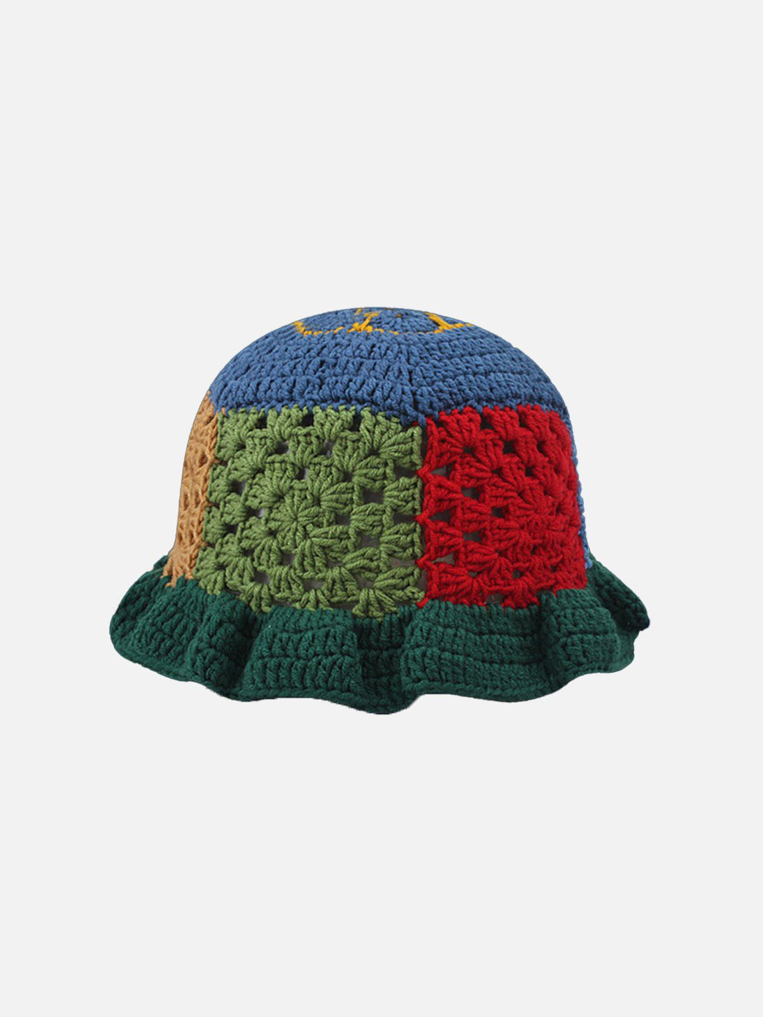 Evapacs - Handmade Crochet Open Knit Bucket Hat- Streetwear Fashion - evapacs.com