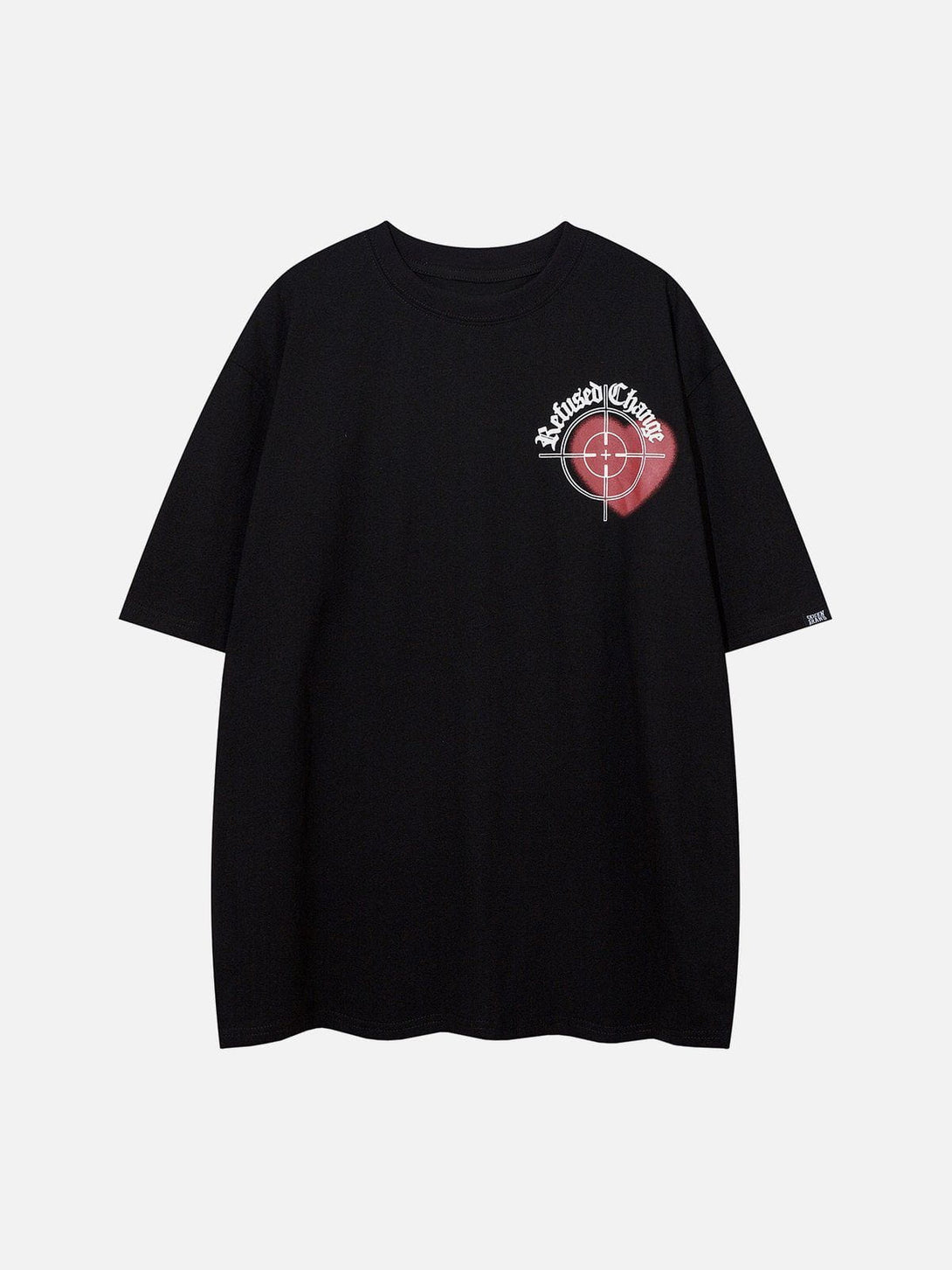 Evapacs - Heart Bear Graffiti Print Tee- Streetwear Fashion - evapacs.com