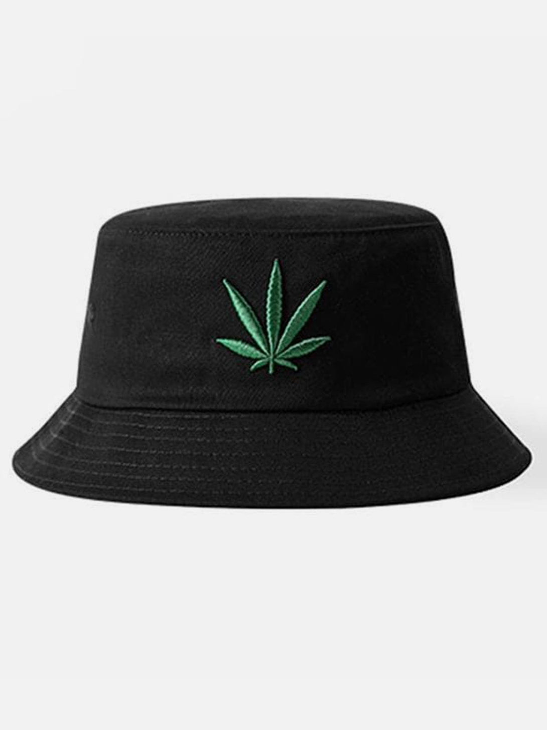 Evapacs - "Hemp Leaf" Bucket Cap- Streetwear Fashion - evapacs.com