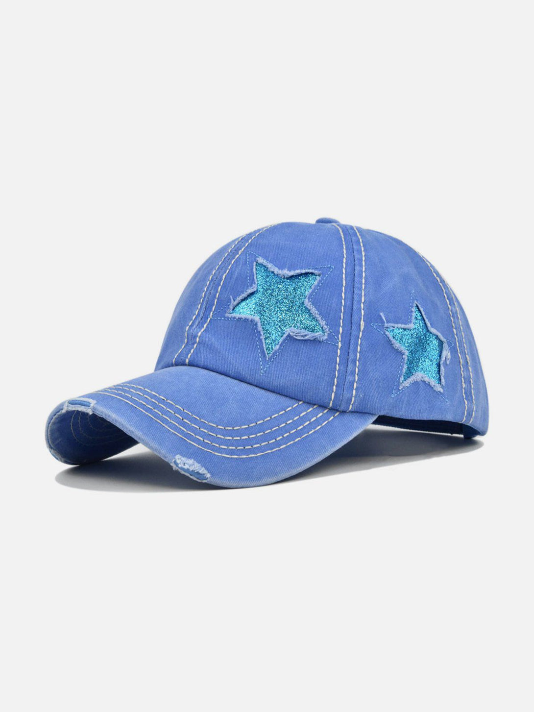 Evapacs - Hole Star Washed Hat- Streetwear Fashion - evapacs.com