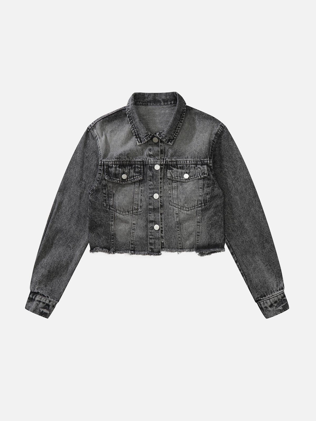 Evapacs - Hollow Out Patchwork Jacket- Streetwear Fashion - evapacs.com