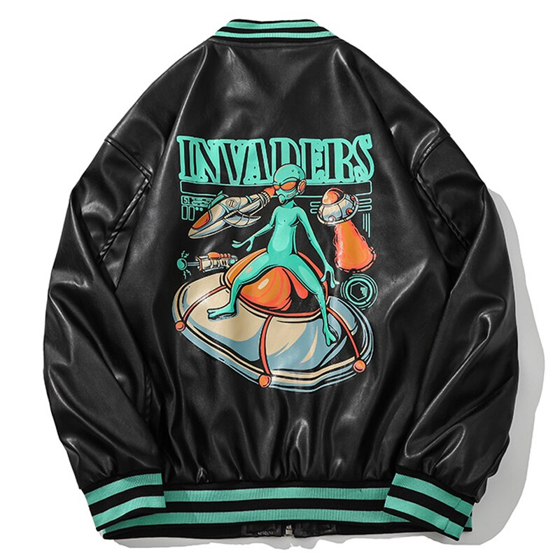 Evapacs - INVADERS College Jacket- Streetwear Fashion - evapacs.com