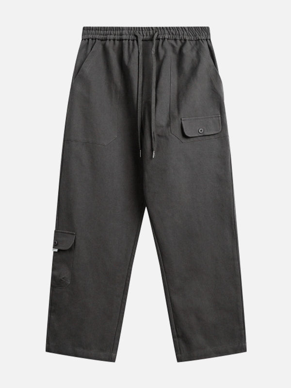 Evapacs - Irregular Pocket Design Cargo Pants- Streetwear Fashion - evapacs.com