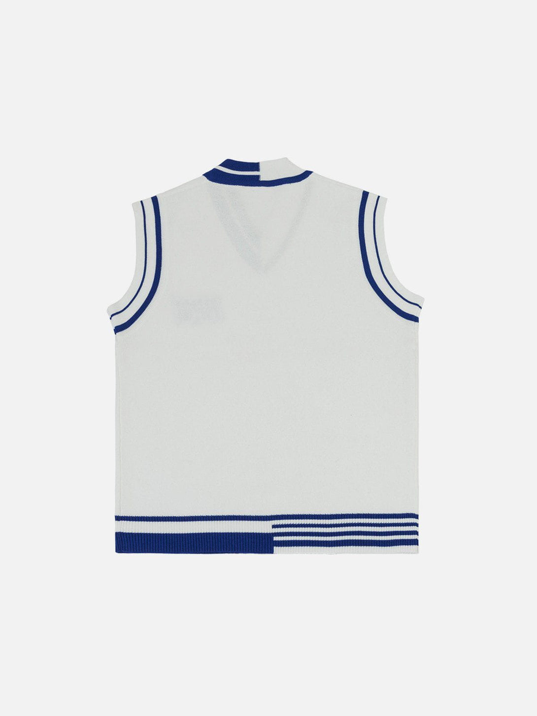 Evapacs - Irregular Stitching Sweater Vest- Streetwear Fashion - evapacs.com