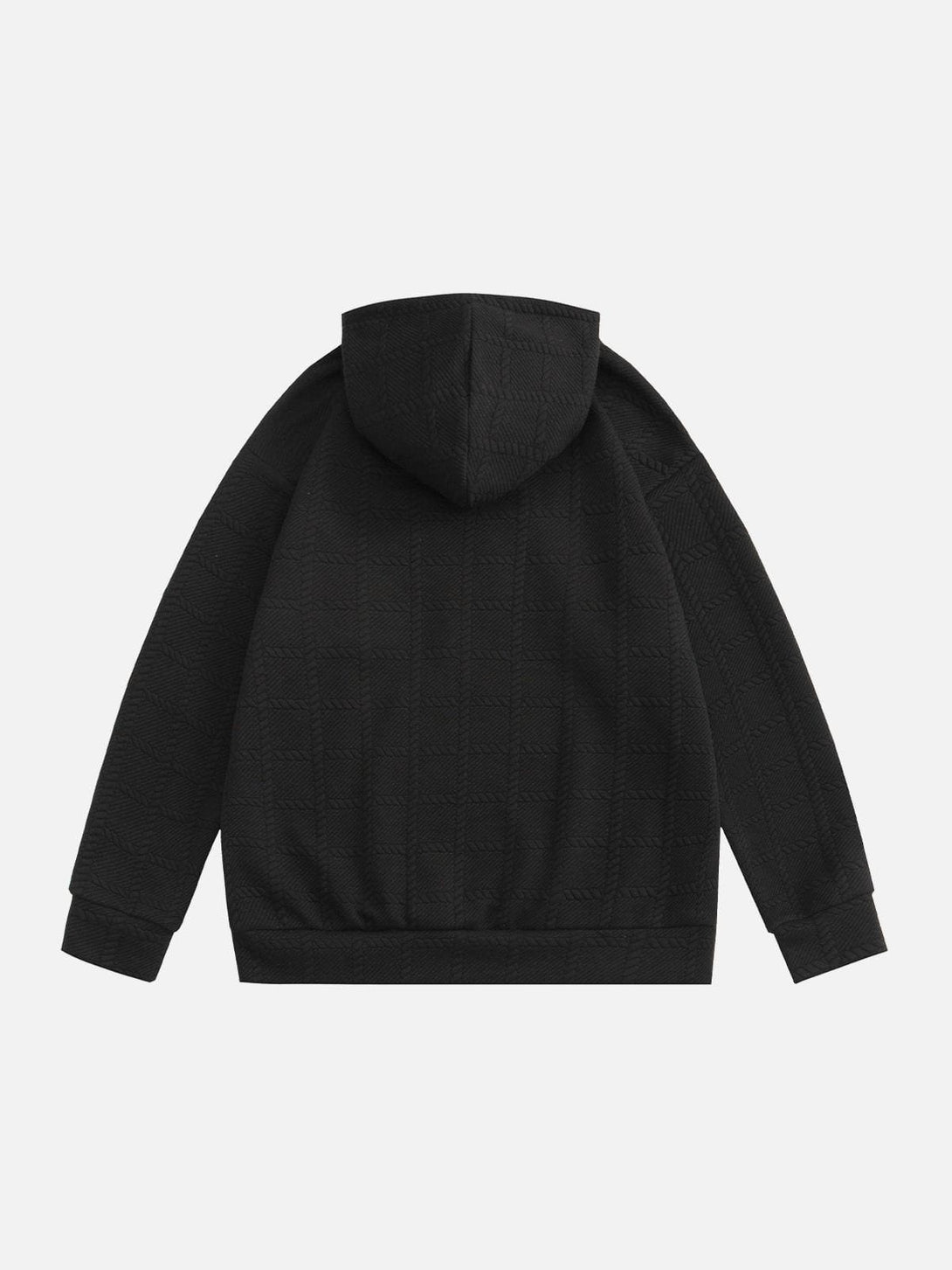 Evapacs - Labeled Drawstring Hoodie- Streetwear Fashion - evapacs.com