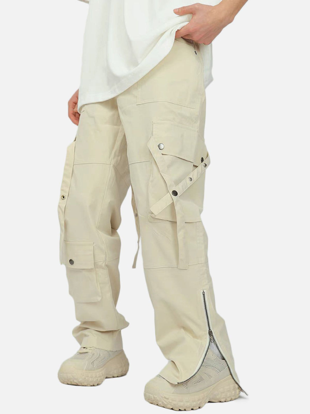 Evapacs - Large Multi-Pocket Cargo Pants- Streetwear Fashion - evapacs.com