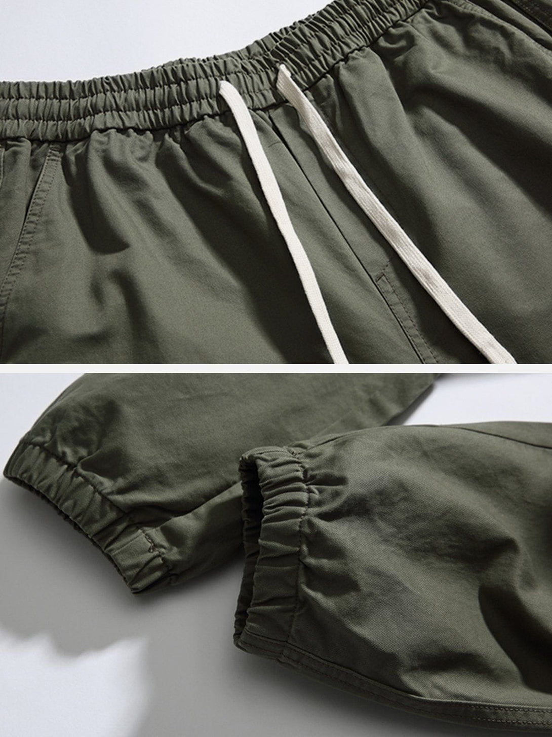 Evapacs - Large Multiple Pockets Bound Feet Cargo Pants- Streetwear Fashion - evapacs.com