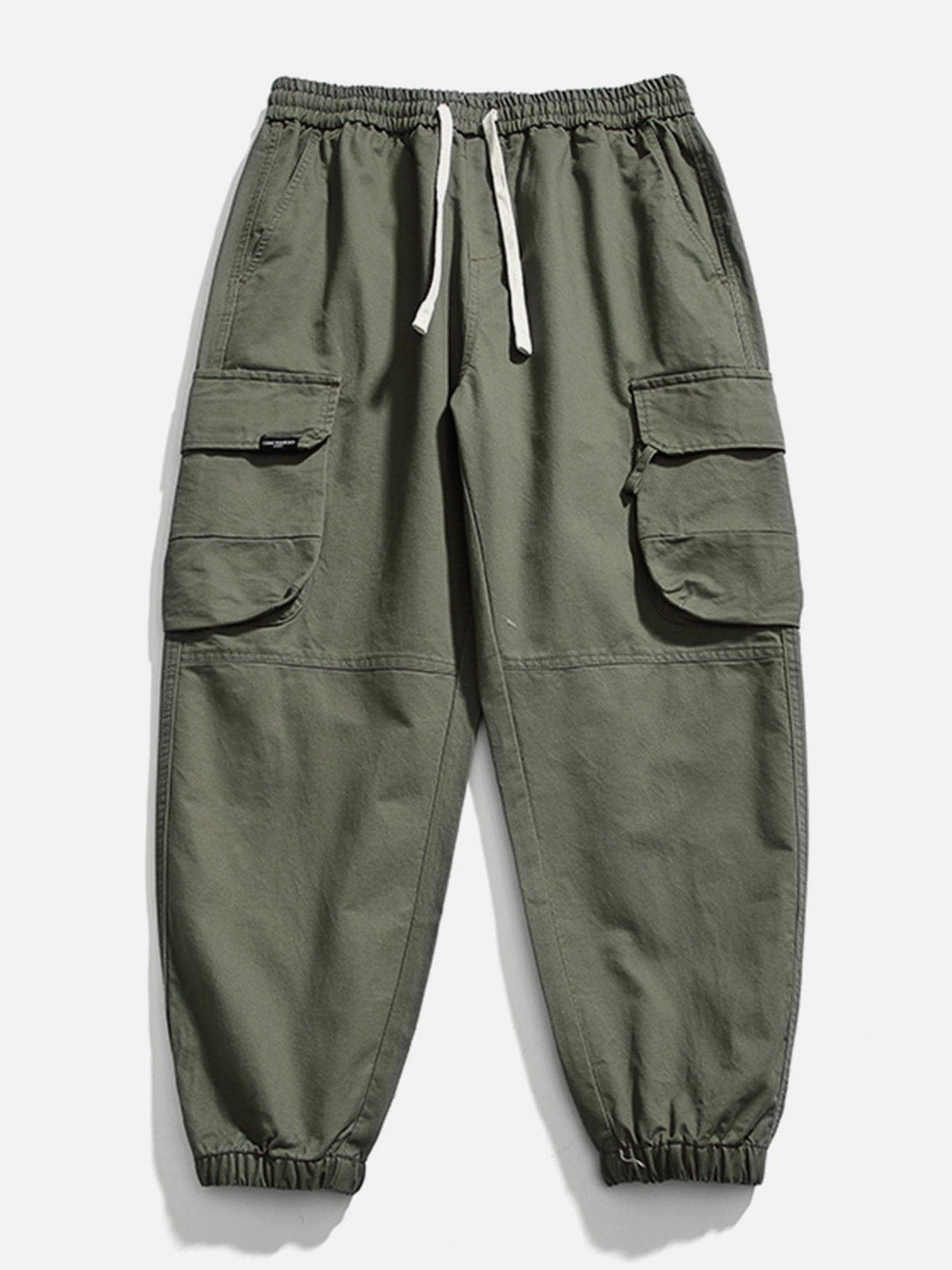 Evapacs - Large Multiple Pockets Bound Feet Cargo Pants- Streetwear Fashion - evapacs.com