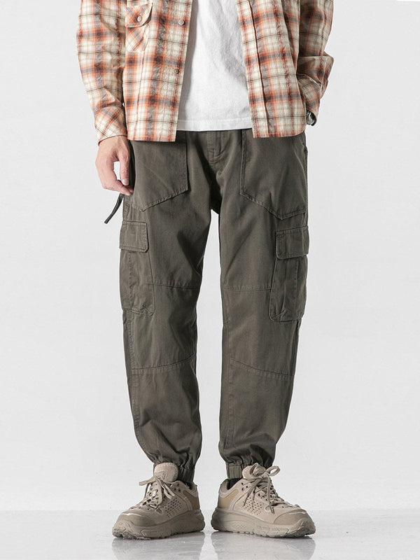 Evapacs - Large Multiple Pockets Cargo Pants- Streetwear Fashion - evapacs.com