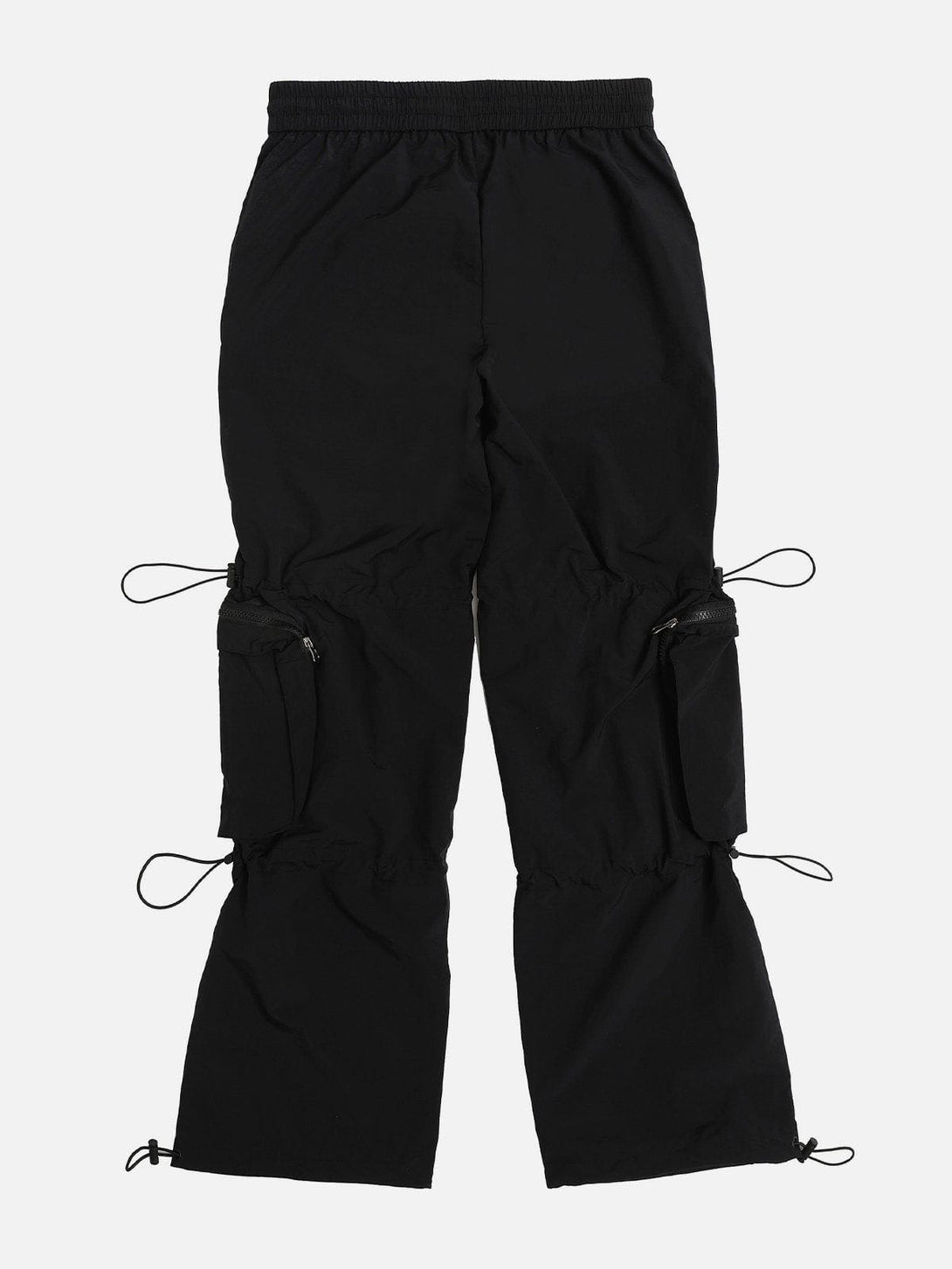 Evapacs - Large Multiple Pockets Drawstring Decoration Cargo Pants- Streetwear Fashion - evapacs.com