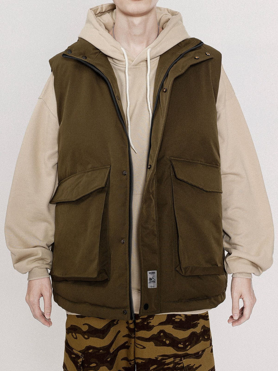 Evapacs - Large Pockets Gilet- Streetwear Fashion - evapacs.com