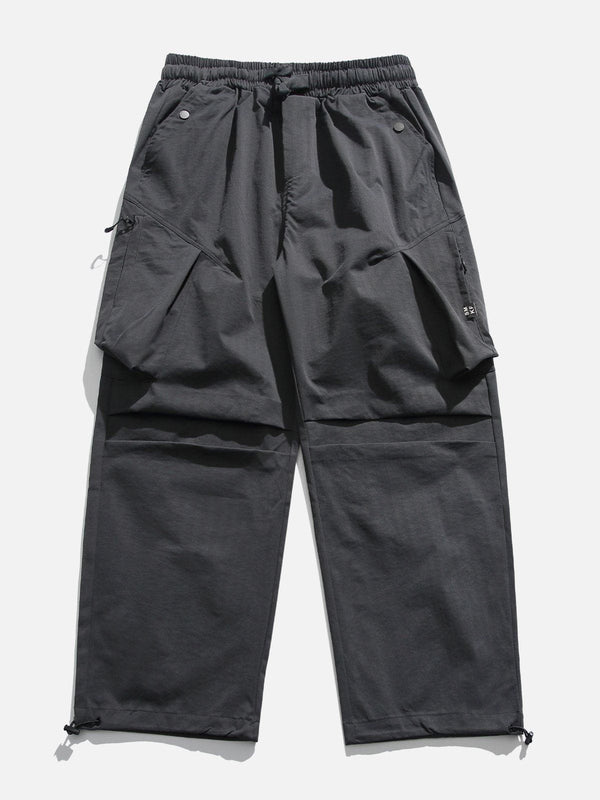 Evapacs - Large Pockets Pleats Design Cargo Pants- Streetwear Fashion - evapacs.com