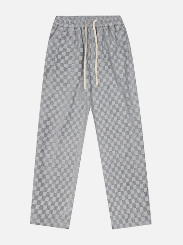 Evapacs - Lattice Side Slit Pants- Streetwear Fashion - evapacs.com