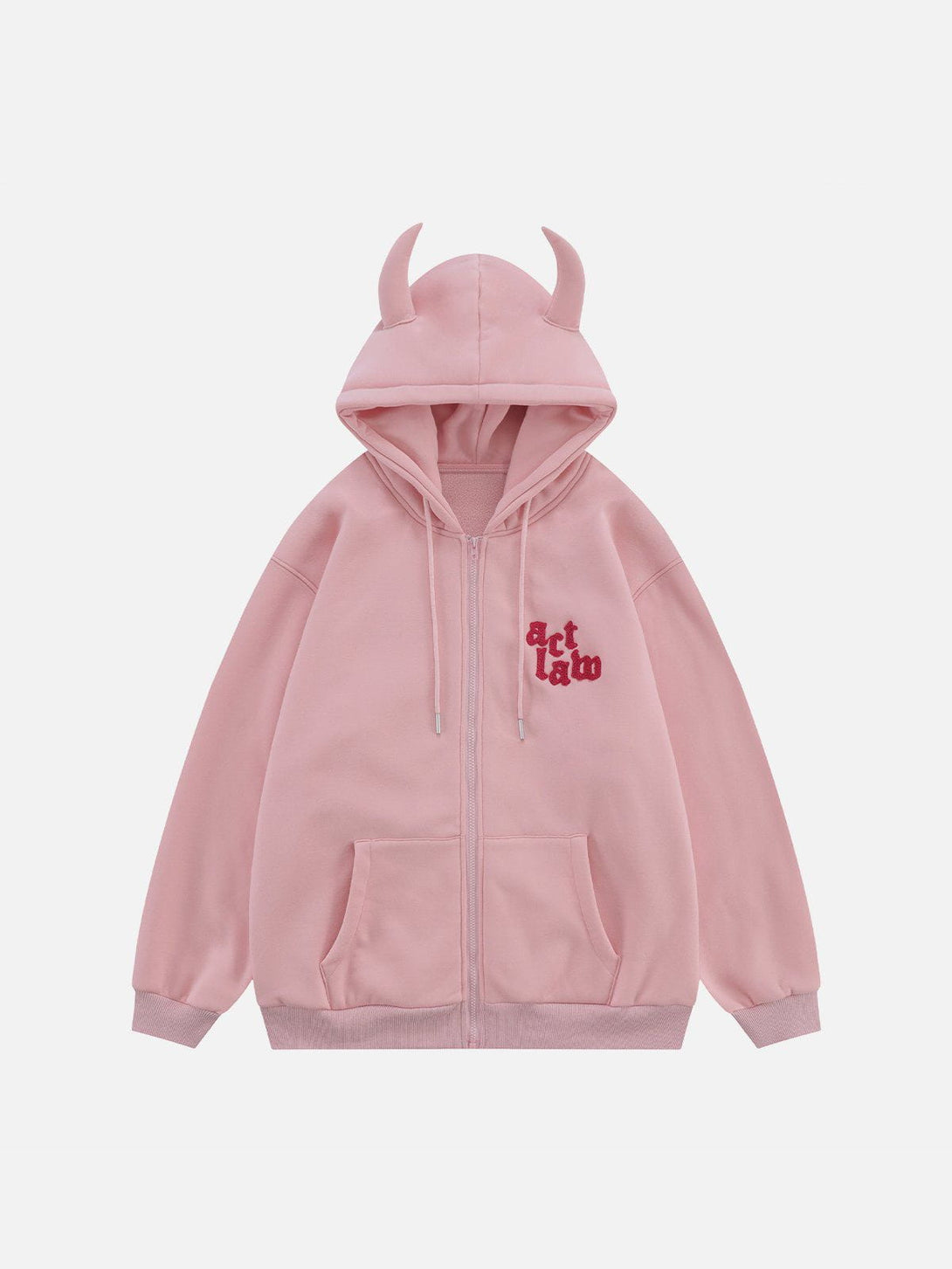 Evapacs - Letter Devil Head Hoodie- Streetwear Fashion - evapacs.com