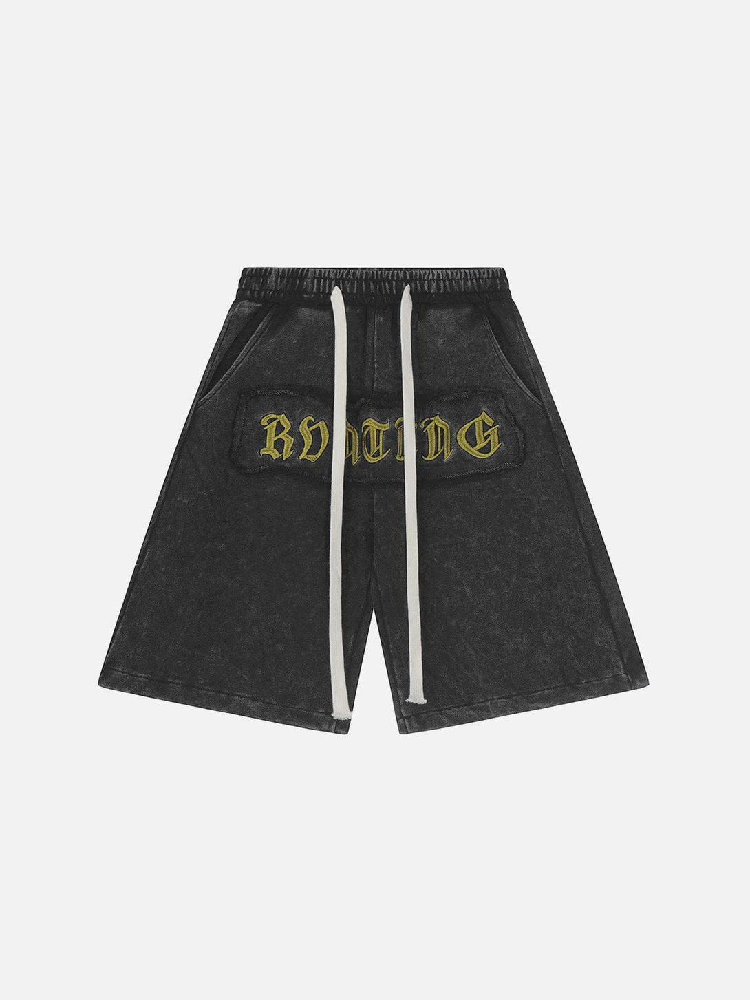 Evapacs - Letter Embroidery Shorts- Streetwear Fashion - evapacs.com