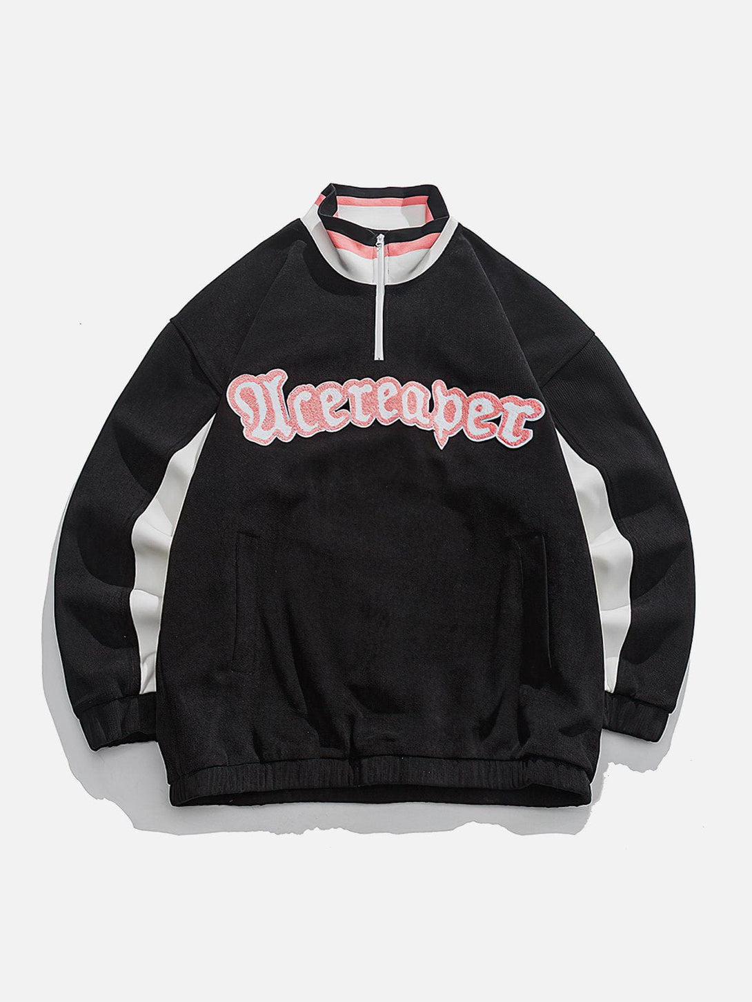 Evapacs - Letter Embroidery Sweatshirt- Streetwear Fashion - evapacs.com