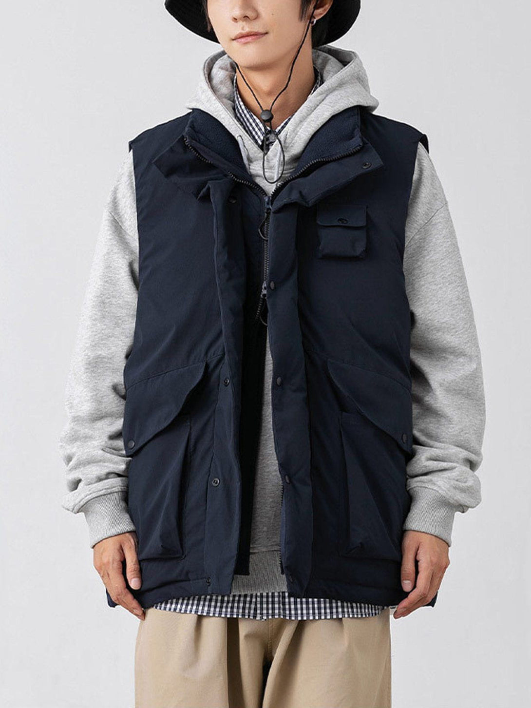 Evapacs - Multi-Pocket Cargo Gilet- Streetwear Fashion - evapacs.com