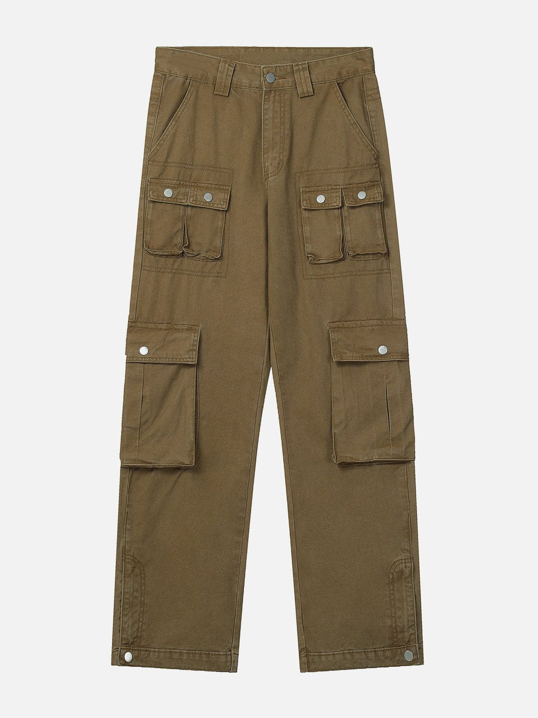 Evapacs - Multi Pocket Denim Cargo Pants- Streetwear Fashion - evapacs.com