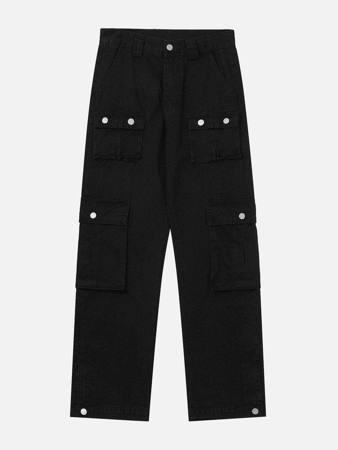 Evapacs - Multi Pocket Denim Cargo Pants- Streetwear Fashion - evapacs.com