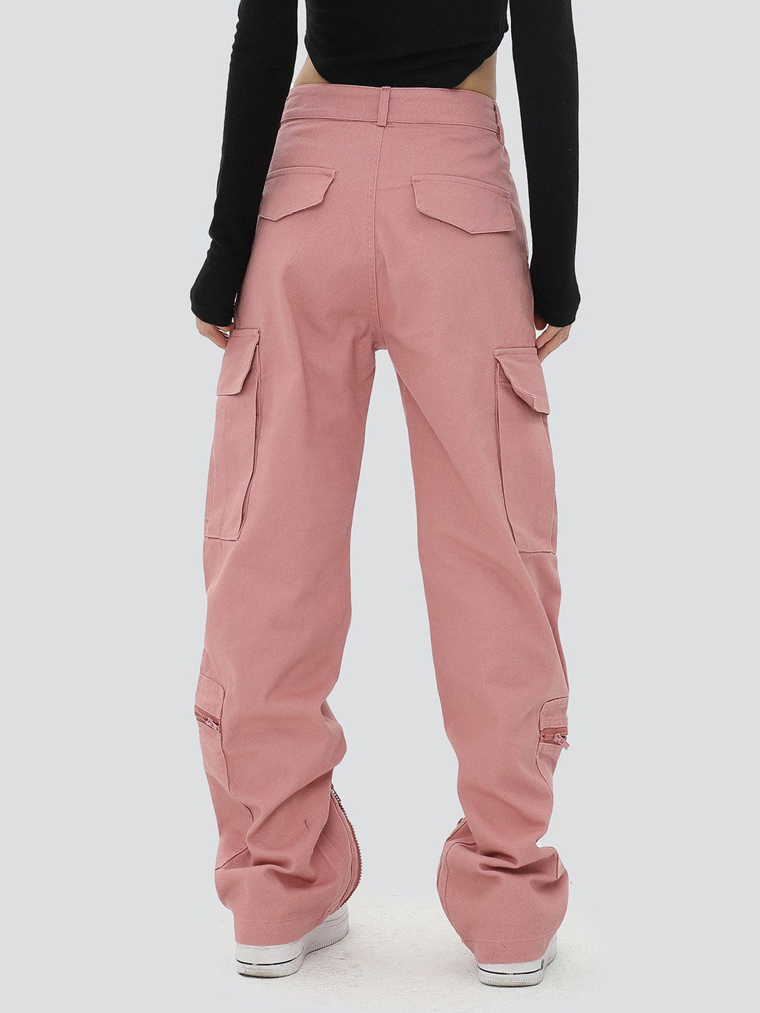 Evapacs - Multi-Pocket Split Pants- Streetwear Fashion - evapacs.com