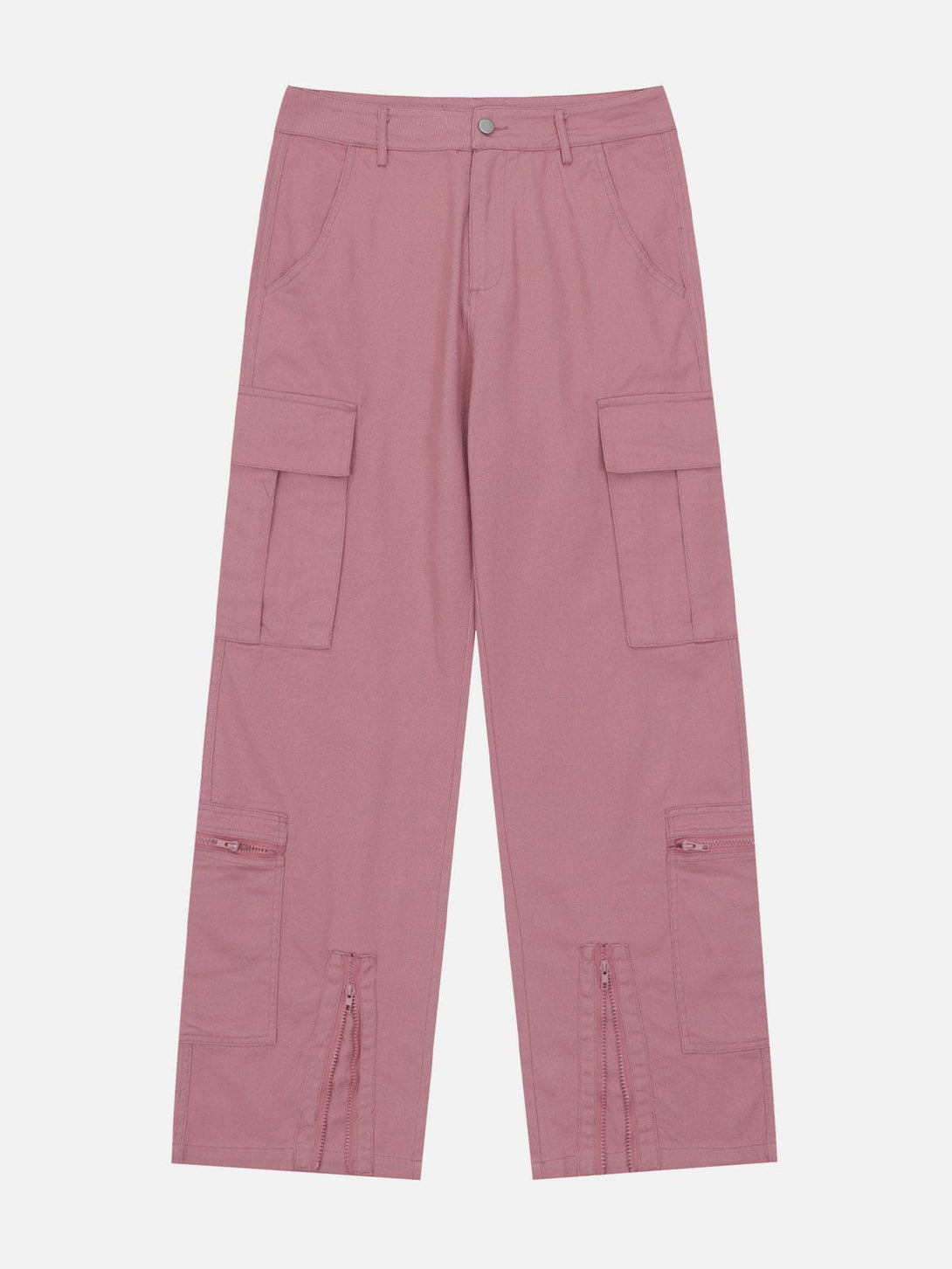 Evapacs - Multi-Pocket Split Pants- Streetwear Fashion - evapacs.com