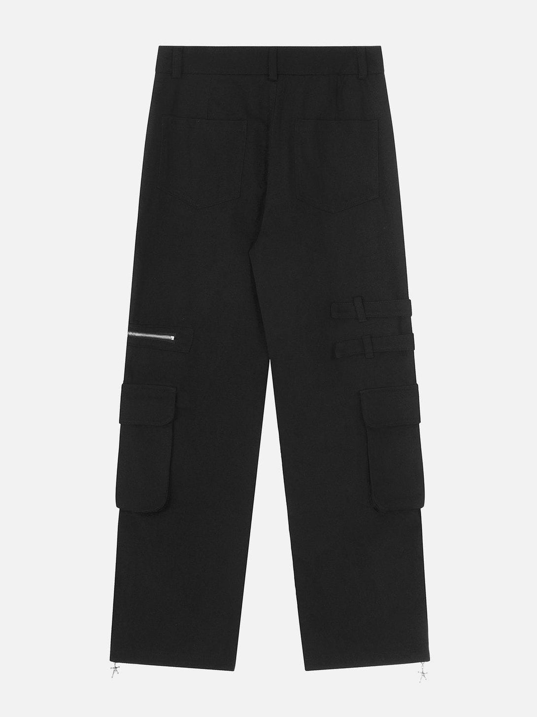 Evapacs - Multi-Pocket Zippered Cargo Pants- Streetwear Fashion - evapacs.com