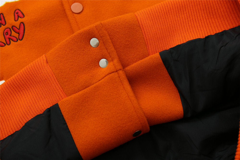 Evapacs - Orange ALIEN Jacket- Streetwear Fashion - evapacs.com