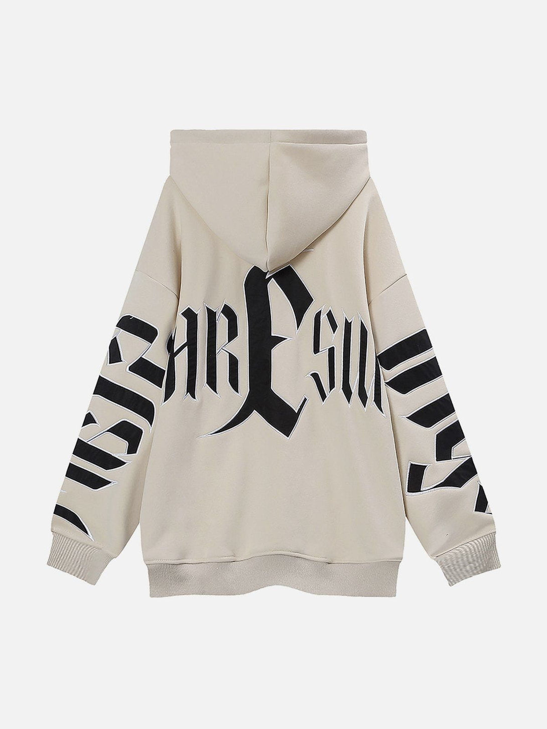 Evapacs - Patch Embroidered ZIP UP Hoodie- Streetwear Fashion - evapacs.com