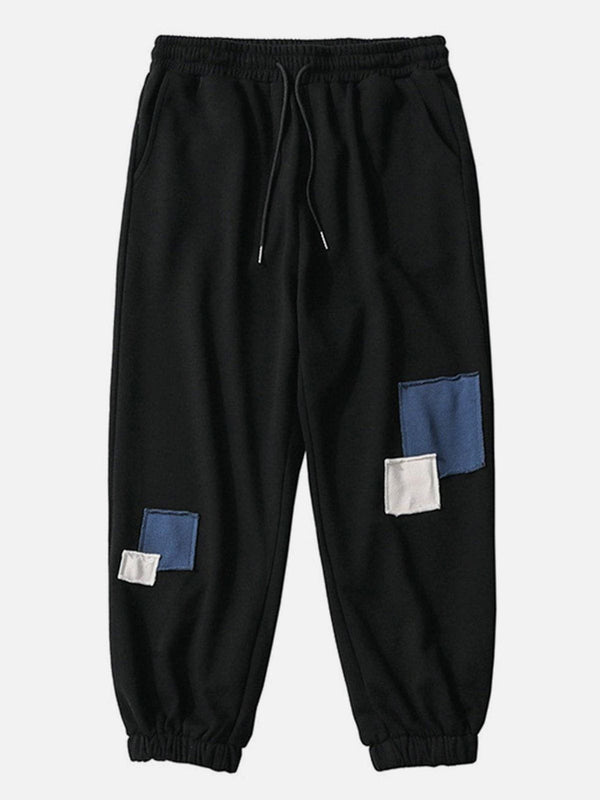 Evapacs - Patch Panel Track Pants- Streetwear Fashion - evapacs.com