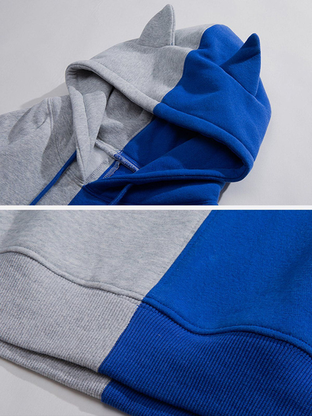 Evapacs - Patchwork Clash Hoodie- Streetwear Fashion - evapacs.com