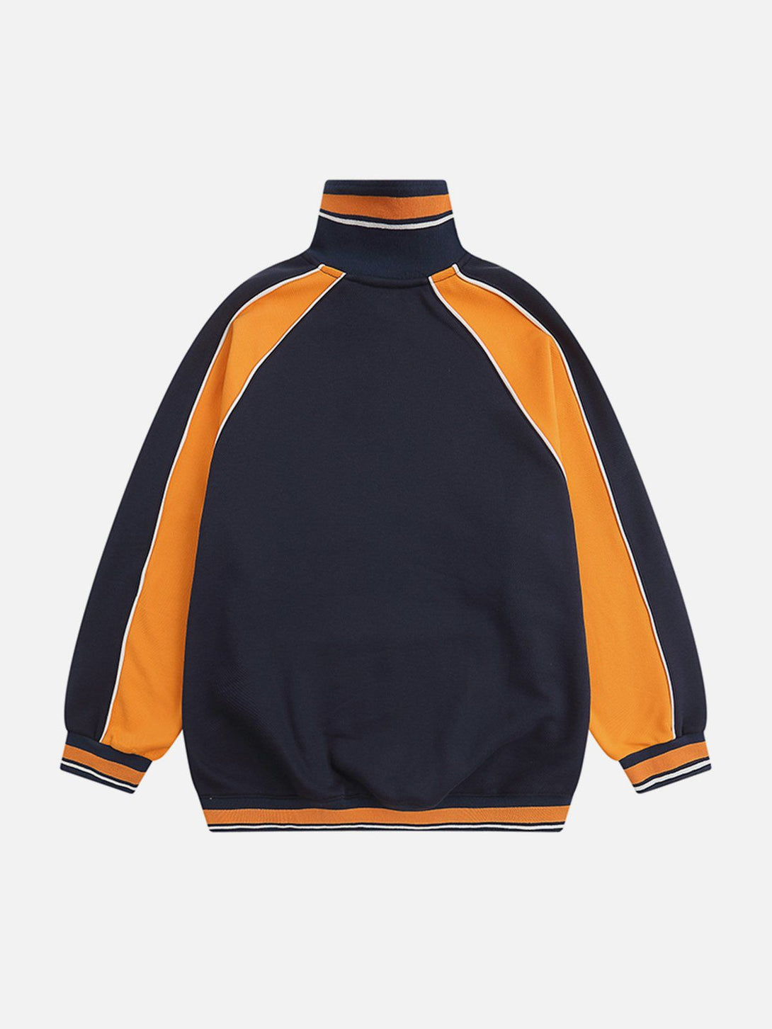 Evapacs - Patchwork Color Clash Sweatshirt- Streetwear Fashion - evapacs.com