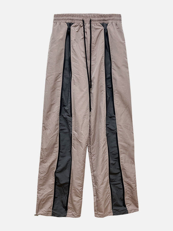 Evapacs - Patchwork Drawstring Pants- Streetwear Fashion - evapacs.com