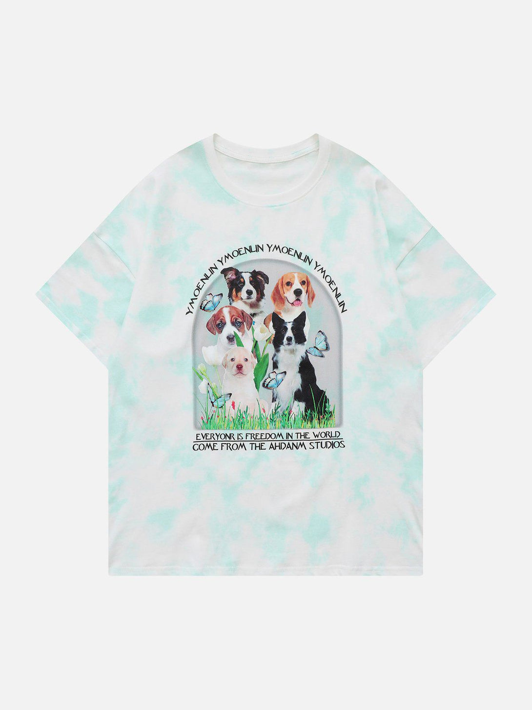 Evapacs - Pet Dog Garden Graphics Tee- Streetwear Fashion - evapacs.com