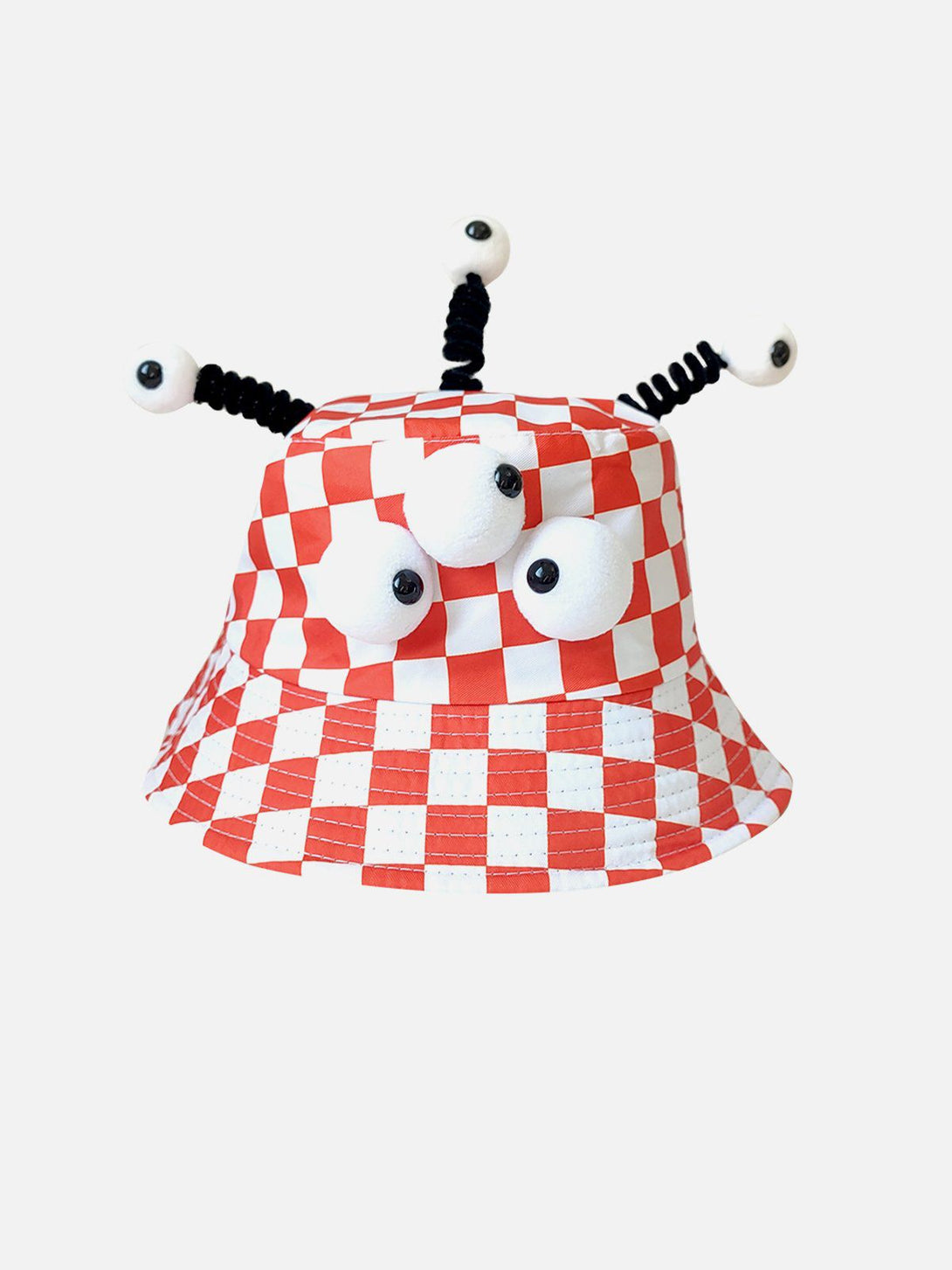 Evapacs - Plaid Three Eyes Cartoon Hat- Streetwear Fashion - evapacs.com