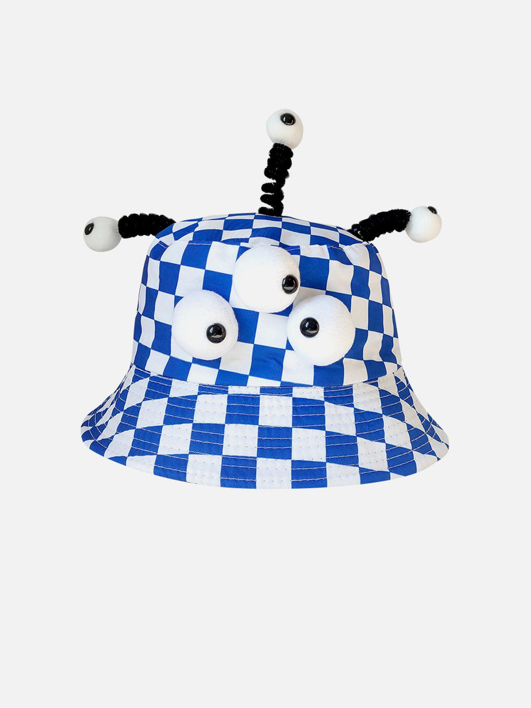 Evapacs - Plaid Three Eyes Cartoon Hat- Streetwear Fashion - evapacs.com