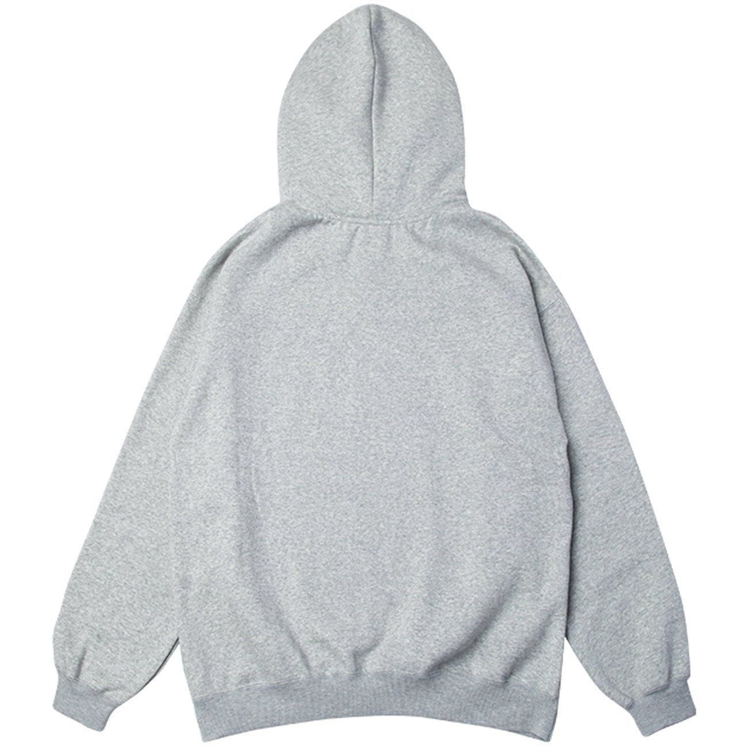 Evapacs - Planet Letter Print Hoodie- Streetwear Fashion - evapacs.com