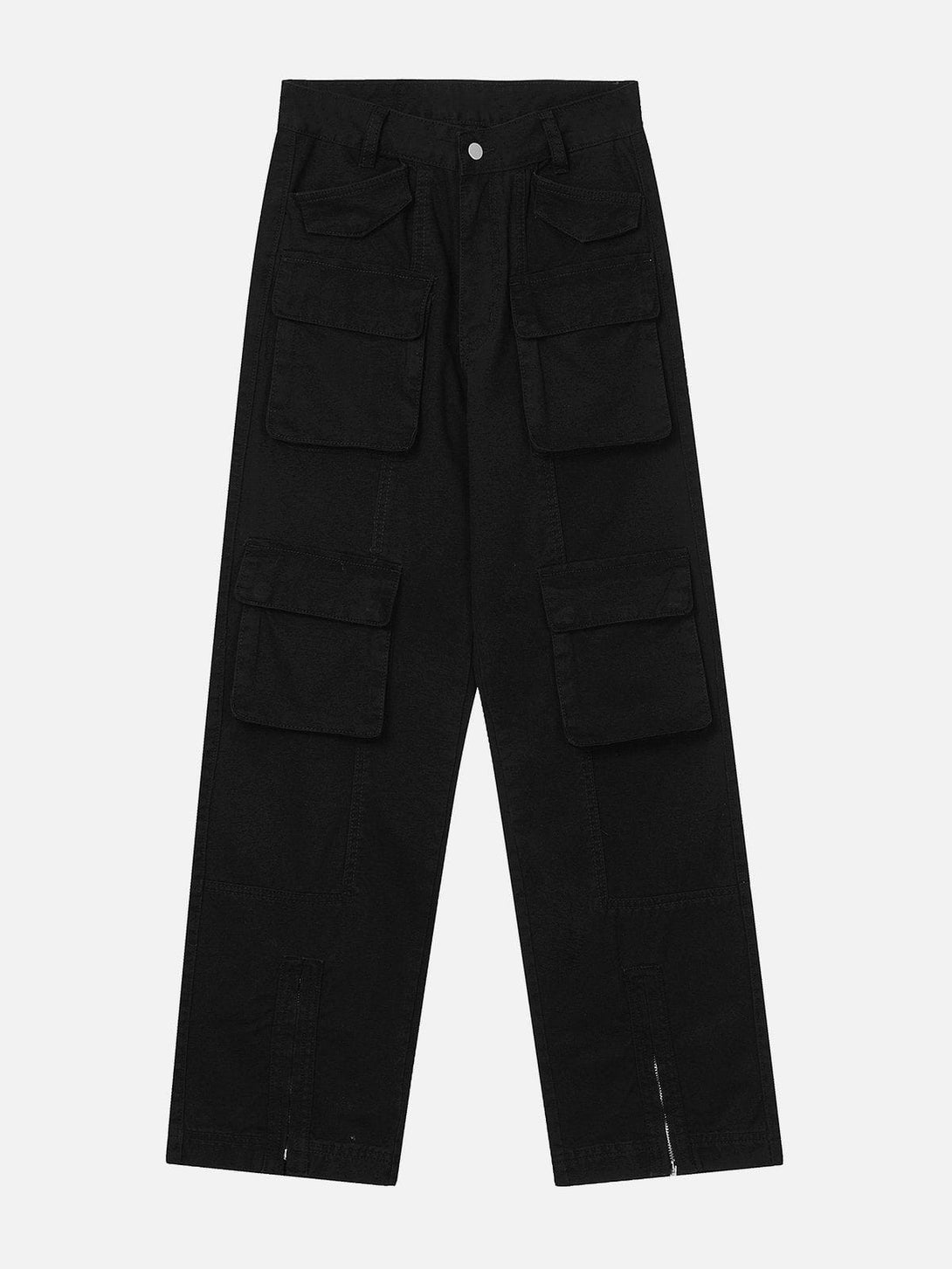 Evapacs - Pocket Patchwork Cargo Pants- Streetwear Fashion - evapacs.com