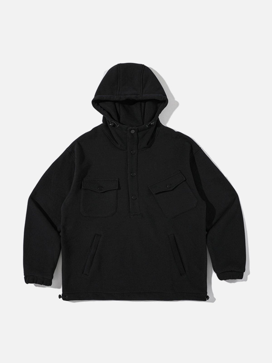 Evapacs - Pockets With Flap Hoodie- Streetwear Fashion - evapacs.com