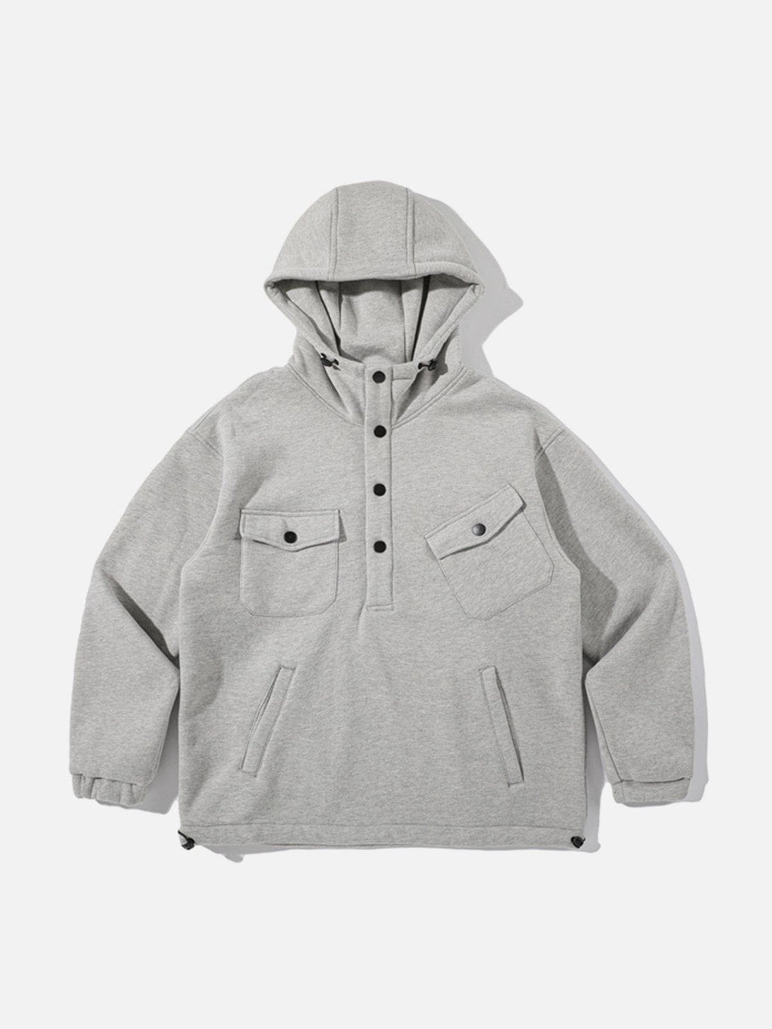 Evapacs - Pockets With Flap Hoodie- Streetwear Fashion - evapacs.com