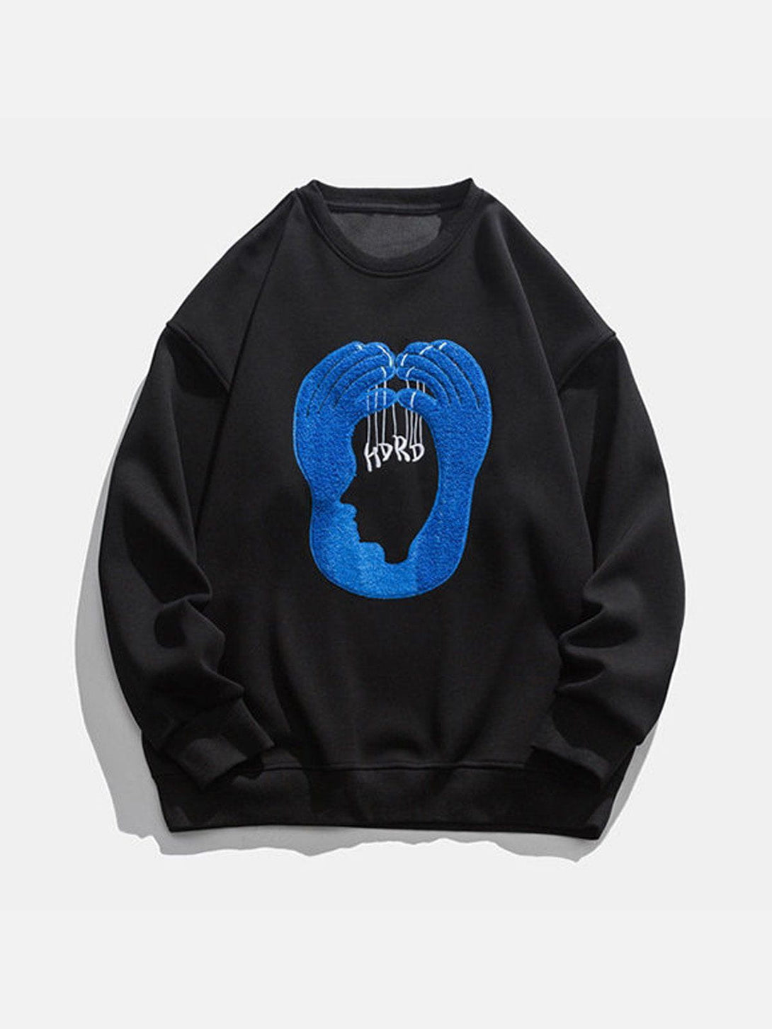 Evapacs - Portrait Print Sweatshirt- Streetwear Fashion - evapacs.com