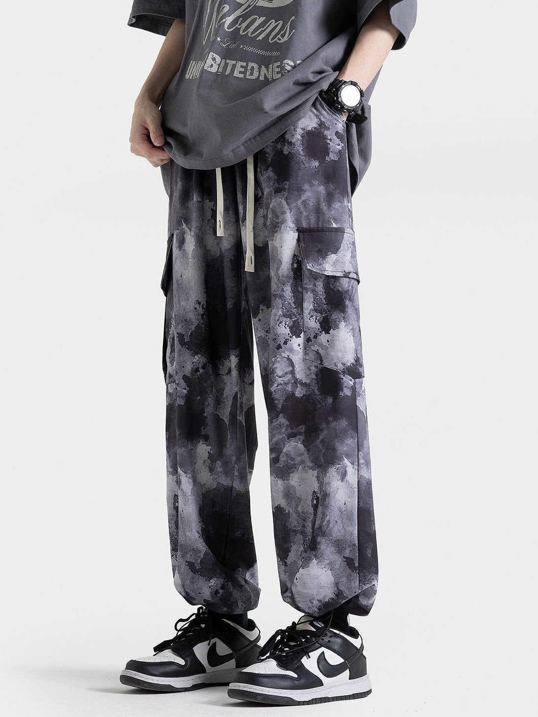 Evapacs - Printing Multi-Pocke Pants- Streetwear Fashion - evapacs.com