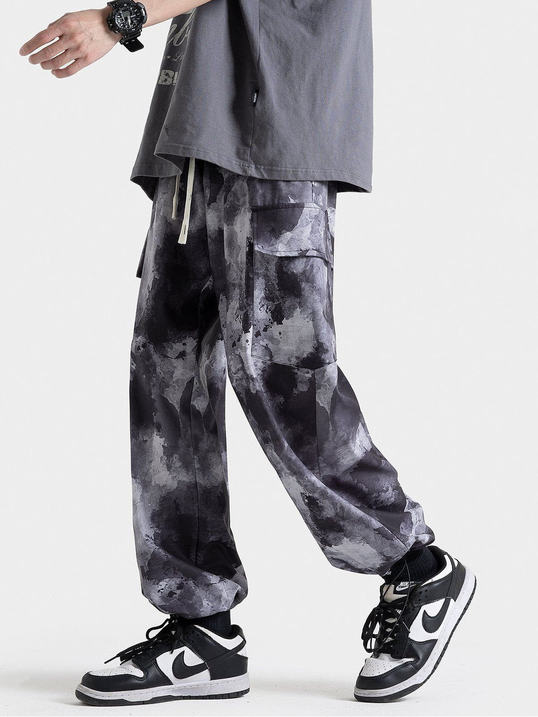 Evapacs - Printing Multi-Pocke Pants- Streetwear Fashion - evapacs.com