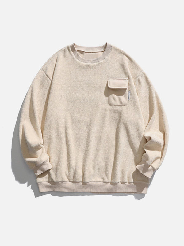 Evapacs - Pure Color Sweatshirt- Streetwear Fashion - evapacs.com