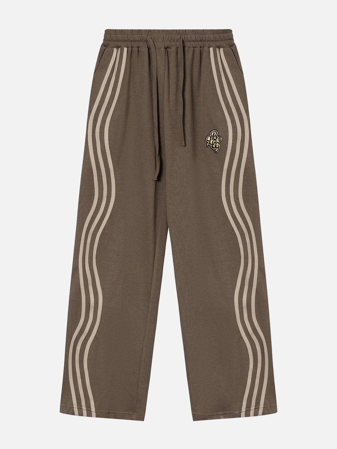 Evapacs - Side Curve Stripe Sweatpants- Streetwear Fashion - evapacs.com