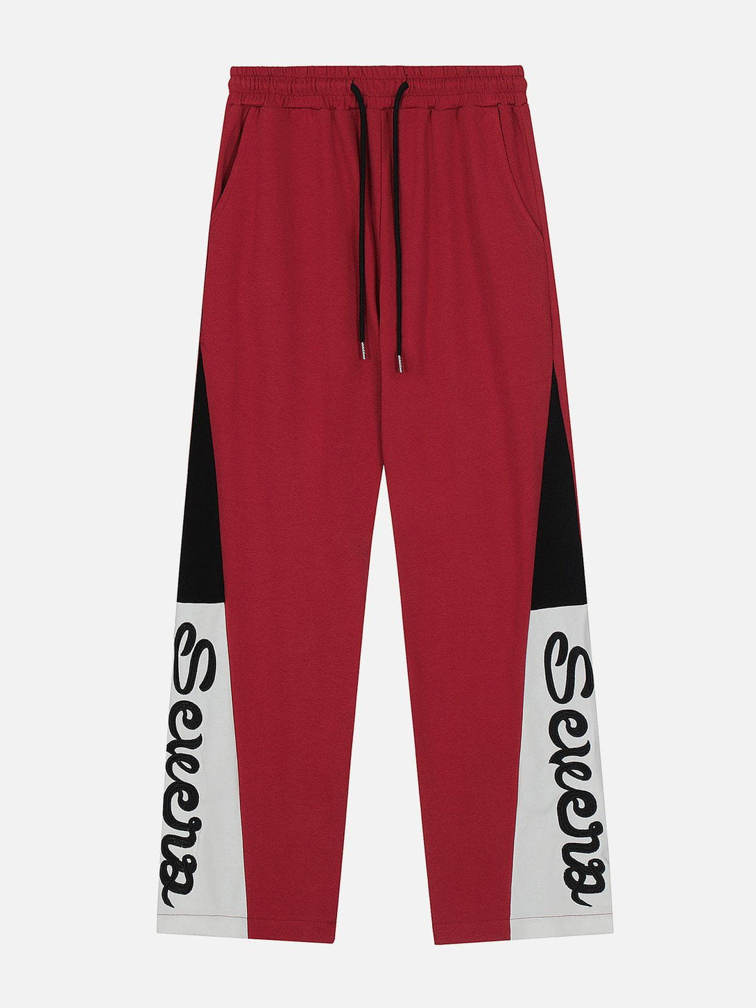 Evapacs - Side Embroidery Letters Sweatpants- Streetwear Fashion - evapacs.com