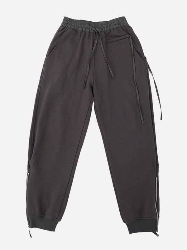 Evapacs - Side Zip Webbing Sweatpants- Streetwear Fashion - evapacs.com