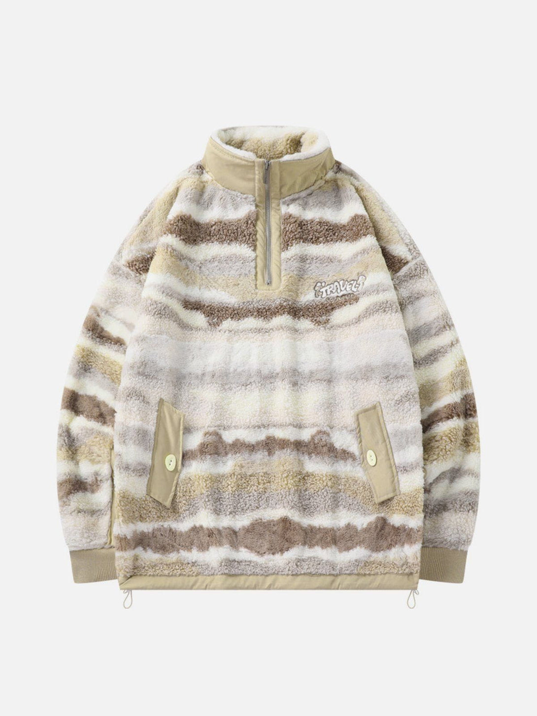 Evapacs - Snow Mountain Tie Dye Sweatshirt- Streetwear Fashion - evapacs.com