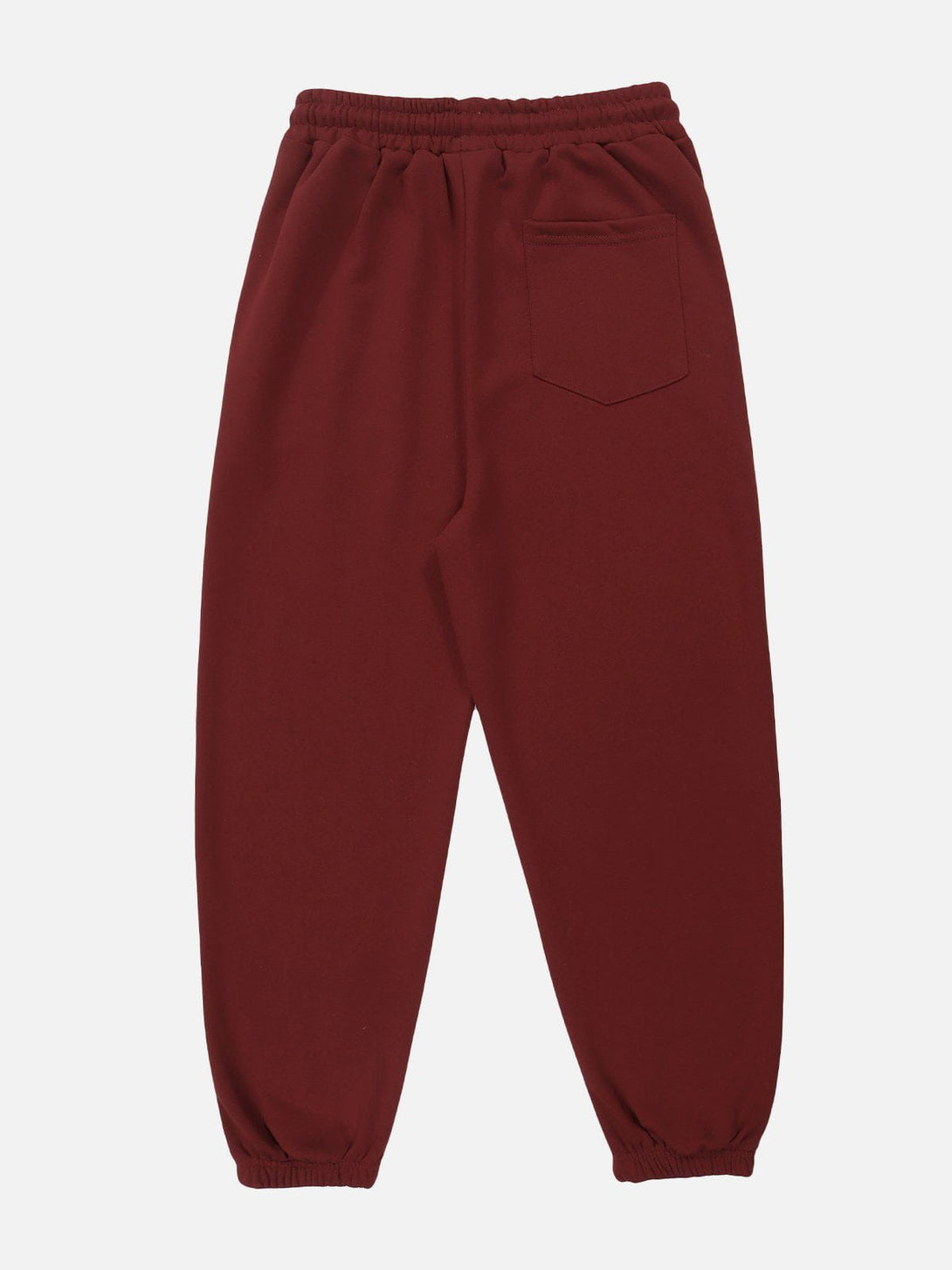 Evapacs - Solid Color Beach Print Sweatpants- Streetwear Fashion - evapacs.com