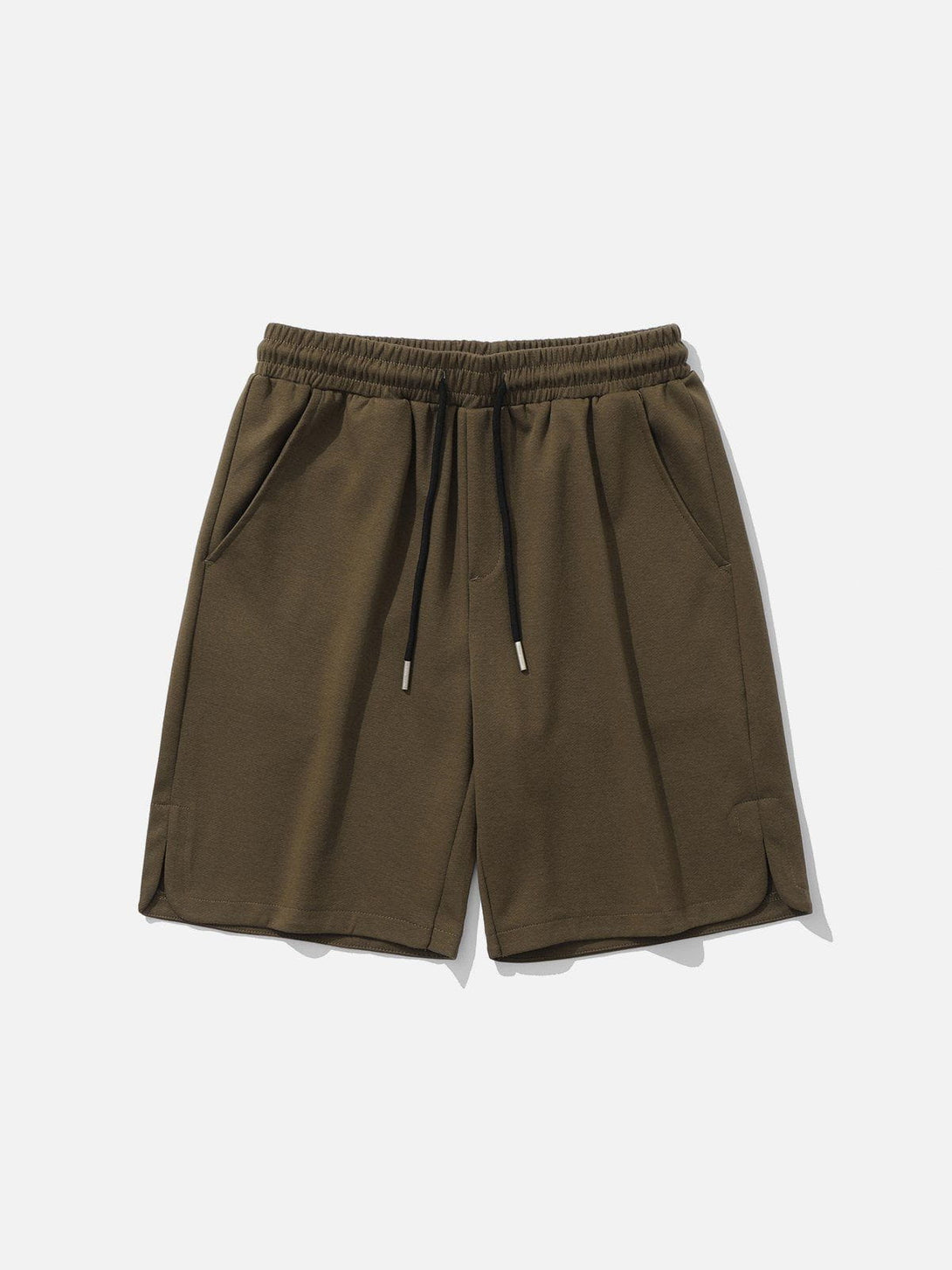 Evapacs - Solid Color Drawstring Shorts- Streetwear Fashion - evapacs.com