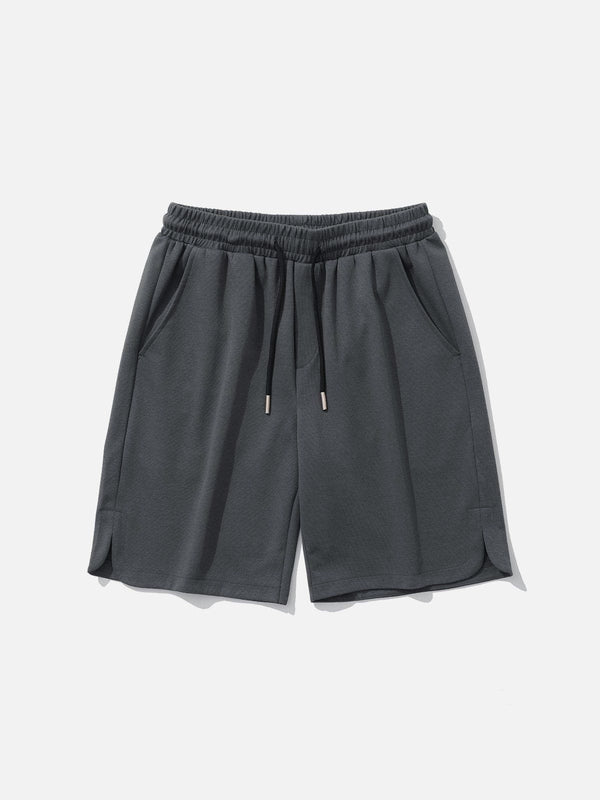 Evapacs - Solid Color Drawstring Shorts- Streetwear Fashion - evapacs.com